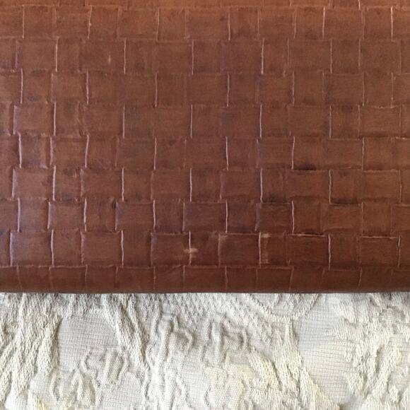 Margot NY Brown Leather Wristlet with lots of pockets